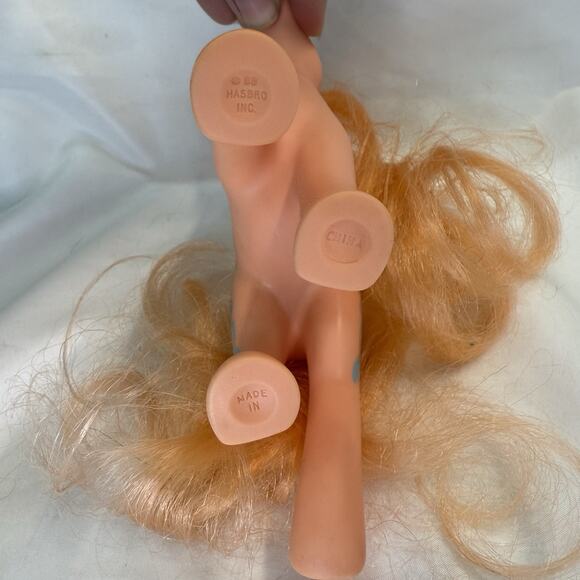 Vintage 1988 My Little Pony Wild Flower G1 Unicorn Hasbro Secret Surprise MLP - Picture 4 of 4